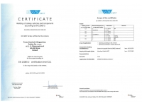 <p>Certyfikat DIN EN ISO 15085</p>